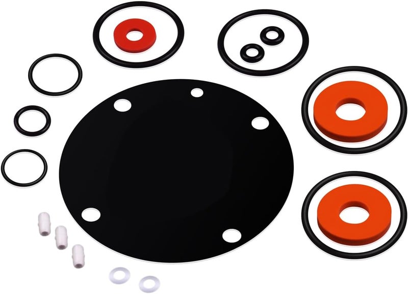 XTPTFABS 905111 Complete Rubber Repair Kit Fits for Febco Backflow 15-32mm 825Y 825YA 825YAR Series 3/4",1",1-1/4"size,18Pcs - Image 1